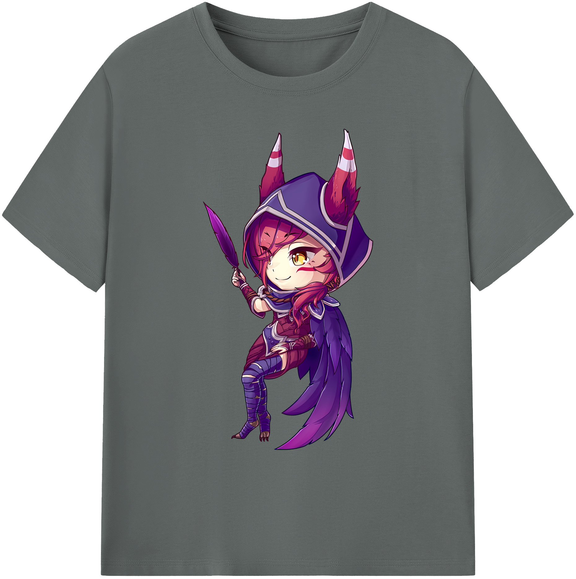 リーグ・オブ・レジェンド League of Legends LOL 綿100％ メンズ半袖Tシャツ｜肌触りやわらか＆通気性